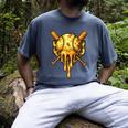 Baseball Drip Ice Cream Camo Cool Men's Comfort Colors T-Shirt Denim
