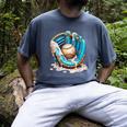 Baseball Drip Ice Cream Sprinkless Glove Boy Kid Men's Comfort Colors T-Shirt Denim