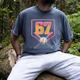 Baseball Drip Number 67 Fun Six Seven 6 7 Meme Men's Comfort Colors T-Shirt Denim Baseball Drip Number 67 Fun Six Seven 6 7 Meme Men's Comfort Colors T-Shirt Denim