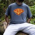 Baseball Dripping Waffle Field Men's Comfort Colors T-Shirt Denim