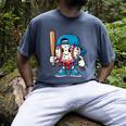 Baseball Drippy Style Apparel For Boys Youth Cool Baseball Men's Comfort Colors T-Shirt Denim