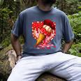 Baseball Heart Valentine Baseball Ice Cream Drip Boys Girls Men's Comfort Colors T-Shirt Denim Baseball Heart Valentine Baseball Ice Cream Drip Boys Girls Men's Comfort Colors T-Shirt Denim