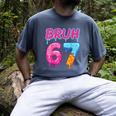 Baseball Ice Cream Drip Number 67 Player Or 67th Birthday Men's Comfort Colors T-Shirt Denim Baseball Ice Cream Drip Number 67 Player Or 67th Birthday Men's Comfort Colors T-Shirt Denim