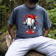 Baseball Ice Cream Drip Valentines Day Sports For Kids Boys Men's Comfort Colors T-Shirt Denim Baseball Ice Cream Drip Valentines Day Sports For Kids Boys Men's Comfort Colors T-Shirt Denim