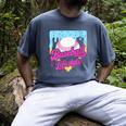 Baseball Life Lifestyle Home Plate Ice Cream Drip Men Boys Men's Comfort Colors T-Shirt Denim