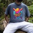 Baseball Lifestyle Drip Icecream Men's Comfort Colors T-Shirt Denim Baseball Lifestyle Drip Icecream Men's Comfort Colors T-Shirt Denim
