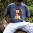 Baseball Snowman Merry Christmas Holiday Sports Xmas Pajamas Men's Comfort Colors T-Shirt Denim Baseball Snowman Merry Christmas Holiday Sports Xmas Pajamas Men's Comfort Colors T-Shirt Denim