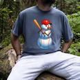 Baseball Snowman Merry Christmas Xmas Pajamas Men Women Kids Men's Comfort Colors T-Shirt Denim Baseball Snowman Merry Christmas Xmas Pajamas Men Women Kids Men's Comfort Colors T-Shirt Denim
