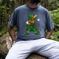 Baseball St Patricks Day Leprechaun Boys Girls Men Women Men's Comfort Colors T-Shirt Denim