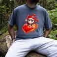 Baseball Valentine's Day Drip Ice Cream Team Men's Comfort Colors T-Shirt Denim Baseball Valentine's Day Drip Ice Cream Team Men's Comfort Colors T-Shirt Denim