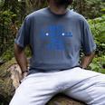 Best Baseball Dad Men's Comfort Colors T-Shirt Denim