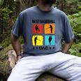 Best Baseball Dad Baseball Baseball Player Dad Saying Men's Comfort Colors T-Shirt Denim