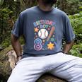 Birthday Boy 8th Birthday Baseball Men's Comfort Colors T-Shirt Denim Birthday Boy 8th Birthday Baseball Men's Comfort Colors T-Shirt Denim