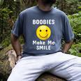 Boobies Make Me Smile Mardi Gras Raglan Baseball Tee Men's Comfort Colors T-Shirt Denim Boobies Make Me Smile Mardi Gras Raglan Baseball Tee Men's Comfort Colors T-Shirt Denim