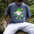 Boys St Patricks Day Baseball Player Pitcher Coach Kids Men's Comfort Colors T-Shirt Denim Boys St Patricks Day Baseball Player Pitcher Coach Kids Men's Comfort Colors T-Shirt Denim