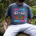 Bruh Its My 67 33 Day Of School Baseball Boys Kids 100th Day Men's Comfort Colors T-Shirt Denim Bruh Its My 67 33 Day Of School Baseball Boys Kids 100th Day Men's Comfort Colors T-Shirt Denim