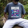 Bruh It's My 67 33 Days Of School Baseball 100 Days Smarter Men's Comfort Colors T-Shirt Denim Bruh It's My 67 33 Days Of School Baseball 100 Days Smarter Men's Comfort Colors T-Shirt Denim