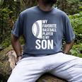 Cute Favorite Baseball Player Is My Son Women Men Men's Comfort Colors T-Shirt Denim Cute Favorite Baseball Player Is My Son Women Men Men's Comfort Colors T-Shirt Denim