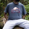 Dad Daddy Of The Rookie Baseball Men's Comfort Colors T-Shirt Denim Dad Daddy Of The Rookie Baseball Men's Comfort Colors T-Shirt Denim
