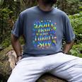 Don’t Hear What I Didn’t Say Autism Awareness Valentine Raglan Baseball Tee Men's Comfort Colors T-Shirt Denim
