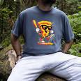 Drippy Pizza Baseball Slice Cartoon Sports Food Men's Comfort Colors T-Shirt Denim Drippy Pizza Baseball Slice Cartoon Sports Food Men's Comfort Colors T-Shirt Denim