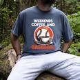 Fathers Day Baseball Dad Parent Premium Men's Comfort Colors T-Shirt Denim