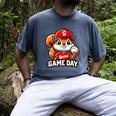 Game Day Baseball Dad Baseball Mam Father's Day Premium Men's Comfort Colors T-Shirt Denim Game Day Baseball Dad Baseball Mam Father's Day Premium Men's Comfort Colors T-Shirt Denim
