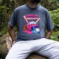 Game Kindergarten Baseball Ice Cream Drip On Back To School Men's Comfort Colors T-Shirt Denim Game Kindergarten Baseball Ice Cream Drip On Back To School Men's Comfort Colors T-Shirt Denim