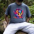 Gen Alpha Slang Ice Cream Drip Six Seven 67 Baseball Catcher Men's Comfort Colors T-Shirt Denim Gen Alpha Slang Ice Cream Drip Six Seven 67 Baseball Catcher Men's Comfort Colors T-Shirt Denim