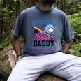 Gender Reveal Baseball Or Bows Daddy Loves You Men's Comfort Colors T-Shirt Denim Gender Reveal Baseball Or Bows Daddy Loves You Men's Comfort Colors T-Shirt Denim