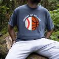 Granny Of Ballers Baseball Basketball Grandma Granny Men's Comfort Colors T-Shirt Denim Granny Of Ballers Baseball Basketball Grandma Granny Men's Comfort Colors T-Shirt Denim