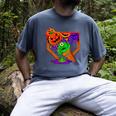 Halloween Baseball Ice Cream Drip Boys Girls Youth Men's Comfort Colors T-Shirt Denim Halloween Baseball Ice Cream Drip Boys Girls Youth Men's Comfort Colors T-Shirt Denim