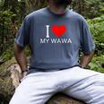 I Heart My Wawa Raglan Baseball Tee Men's Comfort Colors T-Shirt Denim I Heart My Wawa Raglan Baseball Tee Men's Comfort Colors T-Shirt Denim