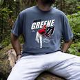 Hunter Greene Cincinnati MLB Baseball Players MLBHGR204M Men's Comfort Colors T-Shirt Denim Hunter Greene Cincinnati MLB Baseball Players MLBHGR204M Men's Comfort Colors T-Shirt Denim