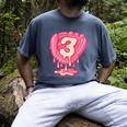 Ice Cream Baseball Glove 3rd Birthday Edition Men's Comfort Colors T-Shirt Denim