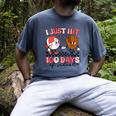 I Just Hit 100 Days Of School Baseball Boy Girl Teacher Men's Comfort Colors T-Shirt Denim I Just Hit 100 Days Of School Baseball Boy Girl Teacher Men's Comfort Colors T-Shirt Denim