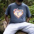 Kids Happy Easter Bunny Playing Baseball Boy Ice Cream Drip Men's Comfort Colors T-Shirt Denim Kids Happy Easter Bunny Playing Baseball Boy Ice Cream Drip Men's Comfort Colors T-Shirt Denim