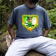 Leprechaun Baseball St Patricks Day Ice Cream Drip Men Boys Men's Comfort Colors T-Shirt Denim