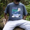 Loud Proud Baseball Dad Men's Comfort Colors T-Shirt Denim