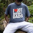I Love Hot Baseball Dads Gag Y2k Valentines Joke Men's Comfort Colors T-Shirt Denim I Love Hot Baseball Dads Gag Y2k Valentines Joke Men's Comfort Colors T-Shirt Denim
