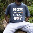 Mom Of The Birthday Boy Baseball Bday Family Men's Comfort Colors T-Shirt Denim Mom Of The Birthday Boy Baseball Bday Family Men's Comfort Colors T-Shirt Denim