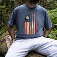 Patriotic USA Flag American Baseball Dad 4th Of July Premium Men's Comfort Colors T-Shirt Denim Patriotic USA Flag American Baseball Dad 4th Of July Premium Men's Comfort Colors T-Shirt Denim