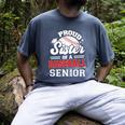 Proud Sister Of A Baseball Senior Class Of 2026 Graduation Men's Comfort Colors T-Shirt Denim Proud Sister Of A Baseball Senior Class Of 2026 Graduation Men's Comfort Colors T-Shirt Denim