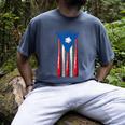 Puerto Rican Baseball Bats Puerto Rico Flag Pride BéIsbol Men's Comfort Colors T-Shirt Denim