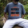 Retired Basketball Referee For Baseball Refs Men's Comfort Colors T-Shirt Denim Retired Basketball Referee For Baseball Refs Men's Comfort Colors T-Shirt Denim