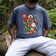 Santa Baseball Football Soccer Pajamas Ho Ho Christmas Xmas Men's Comfort Colors T-Shirt Denim Santa Baseball Football Soccer Pajamas Ho Ho Christmas Xmas Men's Comfort Colors T-Shirt Denim