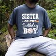 Sister Of The Birthday Boy Baseball Bday Family Men's Comfort Colors T-Shirt Denim Sister Of The Birthday Boy Baseball Bday Family Men's Comfort Colors T-Shirt Denim