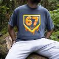 Six Seven 67 Meme Gen Alpha Slang Baseball 101 Men's Comfort Colors T-Shirt Denim Six Seven 67 Meme Gen Alpha Slang Baseball 101 Men's Comfort Colors T-Shirt Denim