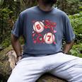 Six Seven Baseball Lover Sports Red Heart Bow Valentine Girl Men's Comfort Colors T-Shirt Denim