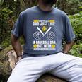 Softball Dad Like a Baseball Dad With Bigger Balls Softball Premium Men's Comfort Colors T-Shirt Denim Softball Dad Like a Baseball Dad With Bigger Balls Softball Premium Men's Comfort Colors T-Shirt Denim